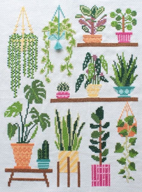 Cactus Cross Stitch, Boho Cross, Cross Stitch Kitchen, Pola Kristik, Cross Stitch Bird, Cross Stitch Patterns Free, Free Cross Stitch, Cross Stitch Flowers, Cross Stitch Art