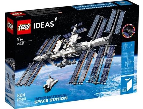 LEGO Ideas International Space Station | Advance LEGO Sets for Adults Lego Shop, Construction Lego, Nasa Space Shuttle, Lego Spaceship, Steamboat Willie, Lego Space, Lego Architecture, Building Instructions, International Space Station