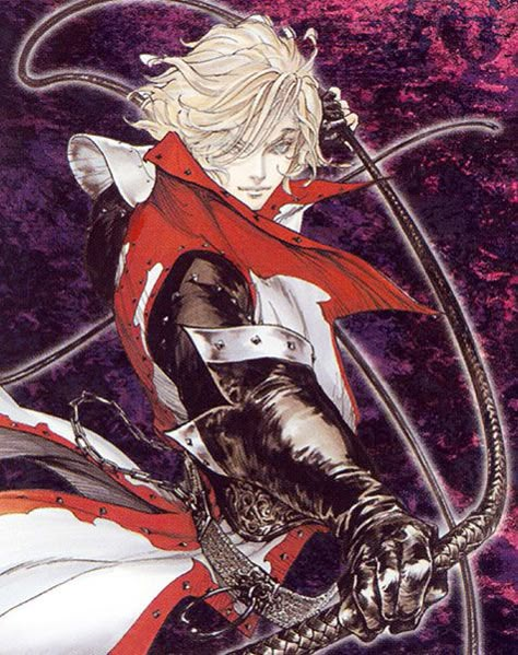 Leon Promotional Art - Castlevania: Lament of Innocence Castlevania Lament Of Innocence, Character Designs, Concept Art, Art Gallery, Tumblr, Red, Anime, Hair, Art