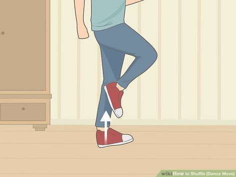 3 Ways to Shuffle (Dance Move) - wikiHow Running Man Dance, Melbourne Shuffle, How To Shuffle Dance, Underground Rave, Rave Scene, Shuffle Dance, Edm Fashion, Arm Work, Social Dance