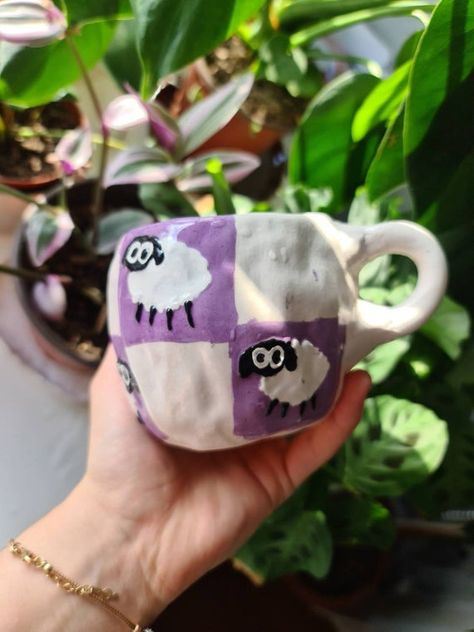 Pinch Mug, Pinch Pot Ideas, Pinch Pot, Pot Ideas, Pinch Pots, Small Batches, Mug Cup, Clay Art, My Favorite Things