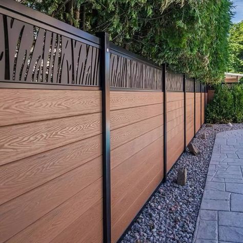 Composite Privacy Fence, Composite Fence Ideas, Wpc Fence, Plastic Fencing, Gabion Fence, Gate Fence, Composite Fencing, Composite Decking Boards, Fence Doors