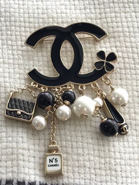 All – Tagged "Brooch" – LBZR Chanel Perfume Bottle, Chanel Pins, Chanel Ring, Resin Pearl, Letter Charm Necklace, Large Pearl Earrings, Chanel Brooch, Black Pearl Necklace, Chanel Pearls