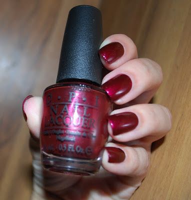 OPI "Bogota Blackberry" My Vampire Is Buff Opi, Opi My Vampire Is Buff Dip, Opi Berry Colors, Bogota Blackberry Opi, Opi Bagota Blackberry, Stick To Your Burgundies Opi, Opi Bogota Blackberry Gel Nail Polish, Old Nail Polish, Best Red Wine