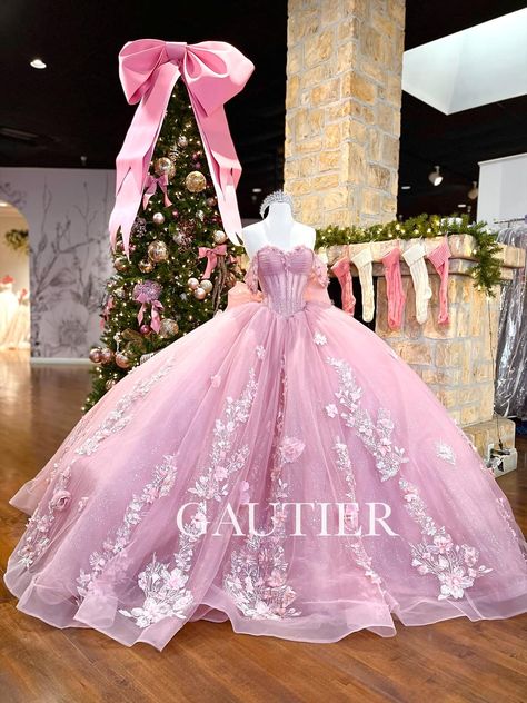 Pink Quinceanera Dress, Dream Quinceanera, Tulle Pink, Pink Quinceanera, Quinceanera Themes Dresses, Quincenera Dresses, Quinceañera Dresses, Quinceanera Dresses Pink, Pretty Quinceanera Dresses