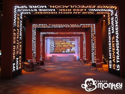 LED arches #3 Led Screen Design, Event Entrance, Design Stage, Stage Set Design, Event Stage, Exhibition Display, Led Screen, Stage Set, Event Inspiration