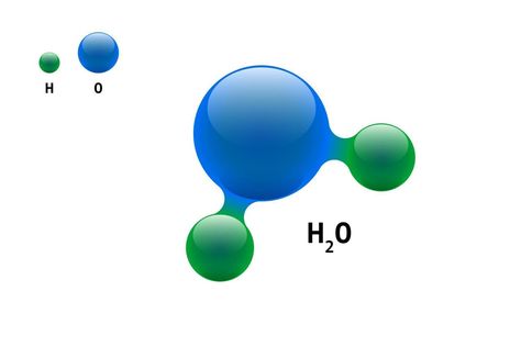 Chemistry model molecule water H2O scientific element formula. Integrated particles natural inorganic 3d molecular structure consisting. Two hydrogen and oxygen volume atom vector isolated spheres Molecule Model, Atom Model, Structured Water, Water Molecule, Molecular Structure, Chemical Formula, Free Vector Graphics, Atom, Chemistry