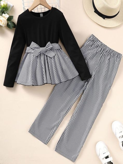 Pants And Shirts Women, Girl Dresses Kids Casual, Top For Girls Stylish, Elegant Fashion Outfits, Womens Trendy Dresses, Kids Dress Wear, Fashion Top Outfits, Cute Dress Outfits, Modest Dresses Casual