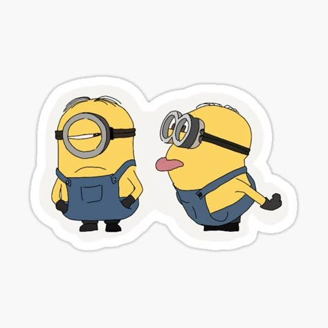 L • Millions of unique designs by independent artists. Find your thing. Minions Tattoo Design, Disney Laptop Stickers, Cute Stickers For Laptop, Laptop Design Stickers, Unique Stickers, Stickers To Print Out, Stickers Disney, Cool Stickers For Laptop, Sticker Inspo