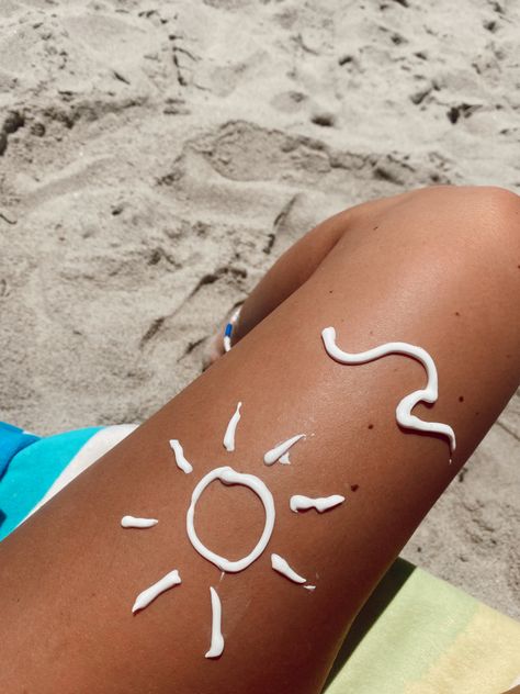 Beachy Vibes, Suntan Tattoo, Sunscreen Tattoo, Small Beach Tattoos, Tan Tattoo, Beach Date, Beach Tattoo, Sun Tattoo, Beach Baby