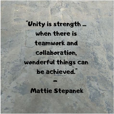 Motivational Team Quotes, Team Quotes Teamwork, Inspirational Quotes Work, Collaboration Quotes, Unity Is Strength, Unity Quotes, Team Motivational Quotes, Balls Quote, Team Morale