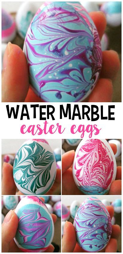 Water marble easter egg decorating using nail polish! Such a fun craft for older kids! #watermarbling #waterart #easter #eastercrafts #eastereggdecorating #eastereggideas #easterideas #eastereggs #craftymorning Craft For Older Kids, Easter Egg Ideas, Egg Ideas, Easter Egg Dye, Easter Stuff, Water Marble, Ideas For Easter Decorations, Easter Projects, Egg Crafts