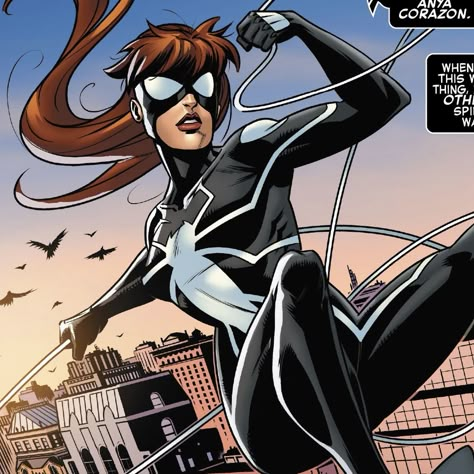 anya corazón aka spider-girl icon. Julia Carpenter, Silk Marvel, Squirrel Girl, Iron Spider, Spectacular Spider Man, Spider Girl, Spiderman Comic, Spider Gwen, Spider Woman