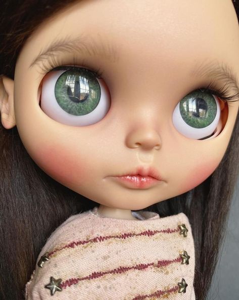 Blythe doll custom ooak doll tbl with alpaca reroot | Etsy Blythe Doll Brown Hair Green Eyes No Bangs, Blythe Doll Light Brown Hair Blue Eyes, Blythe Doll Brown Hair Hazel Eyes, Blythe Dolls Green Eyes, Blythe Doll Brown Hair Green Eyes, Blythe Doll Brown Hair Blue Eyes, Blythe Doll Brown Hair, Hazle Eyes, Beown Hair