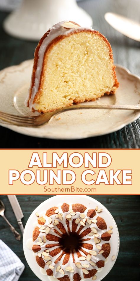 Almond Pound Cake Recipes Using Almond Milk, Almond Pound Cake, Almond Pound Cakes, Almond Milk Recipes, Recipe Art, Clam Recipes, Milk Cake, Almond Flavor, Frosting Recipe