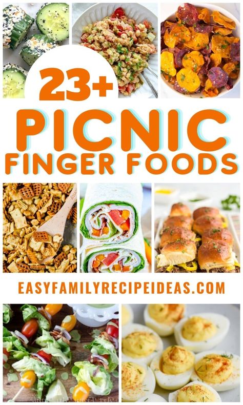 Easy Picnic Food Ideas, Picnic Treats, Beach Picnic Foods, Picnic Finger Foods, Picnic Party Food, Picnic Appetizers, Perfect Picnic Food, Best Picnic Food, Picnic Food Ideas