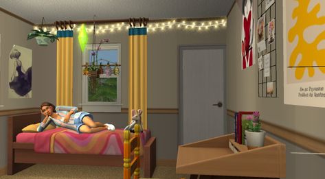 Punk Bedroom, Black Lagoon Anime, Heart Pillows, Sims Games, Sims 1, Sims Mods, Maxis Match, Sims 2, Sims 3