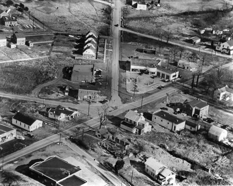 The heart of Annandale was the triangle where Willis Esso was located, later Three Chefs and then Fuddrucker's. Annandale Virginia, Fairfax County Virginia, Road Photo, Virginia History, Shopping District, Fairfax County, Us Supreme Court, The Triangle, Northern Virginia