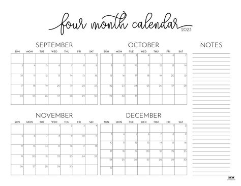 Printable-2023-Four-Month-Calendar-25 December Printable, Free Monthly Calendar, Summer Calendar, Weekly Planner Free Printable, July Calendar, August Calendar, Weekly Planner Free, September Calendar, Calendar June