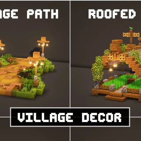 Minecraft Plains Village, Minecraft Lamp, Minecraft Inspiration, Path Design, Market Stall, Minecraft Tutorial, Minecraft Builds, Market Stalls, Best Build