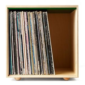 Simple Wood Goods - Record Storage Cube image gallery Lp Storage Cabinet, Vinyl Record Box, Vinyl Record Storage Box, Diy Record, Record Storage Box, Audio Ideas, Media Storage Cabinet, Record Boxes, Lp Storage