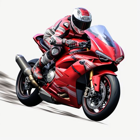 Motor Png, Motorcycle Png, Bmw Red, Image Moto, Red Motorcycle, Red Bike, Birthday Photo Frame, Racing Motorcycles, Bike Art