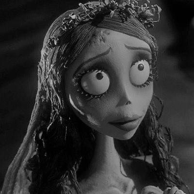 Corpse Bride Black And White, The Corpse Bride, Corpse Bride, Halloween Movies, Black And White, Halloween, White, Black