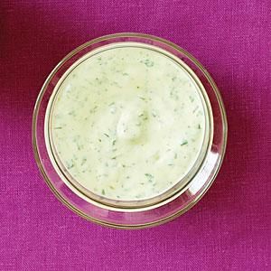 Cilantro-Lime Aioli | MyRecipes.com Cilantro Lime Aioli Recipe, Pepper Mayo Recipe, Creme Fraiche Sauce, Lemon Garlic Aioli, Key Lime Recipes, Lime Aioli, Malt Vinegar, Key Lime Desserts, Lime Desserts