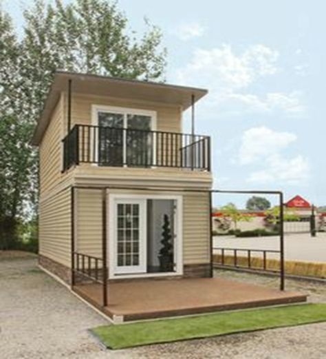 50 Most Brilliant Small Two-Story Houses for 2017 2 Story Tiny House, Two Story Tiny House, Birthday Cake Design Ideas, Tiny Luxury, Tiny House Exterior, Birthday Cake Design, Diy Tiny House, Small Tiny House, Tiny House Interior Design