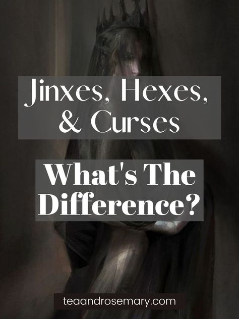 What's the difference between witchcraft hexes and curses? Read up on the difference between jinxes and witchcraft hexes and curses here #witchcrafthexesandcurses #witchcraft Hexes And Curses, Modern Day Witch, Witch Craft, Feeling Helpless, Witchy Stuff, Show Up, Negative Energy, Rosemary, Meant To Be