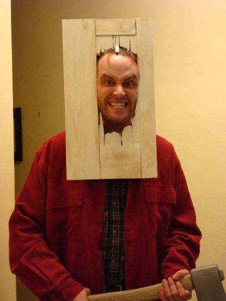 Master of Halloween - Imgur Diy Adult Halloween Costumes, Punny Costumes, Cheap Halloween Diy, Punny Halloween Costumes, Halloween Costume Puns, Creepy Costumes, Dollar Store Halloween, Men Halloween, Diy Kostüm