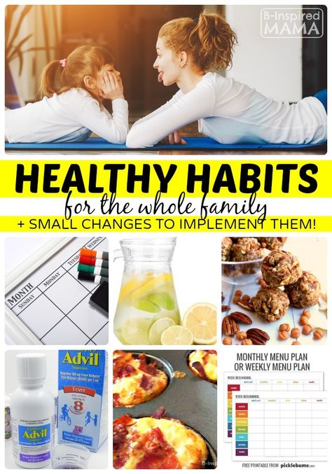 Healthy Habits for Families + Small Changes to Implement Them Calendula Benefits, Weekly Menu Planning, Diet Inspiration, Coconut Health Benefits, Small Changes, Family Health, Healthy Families, Healthy Living Tips, Fitness Lifestyle