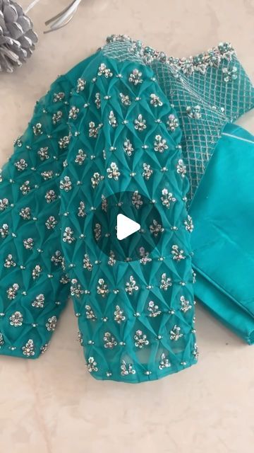 Saranya shanmuga sundaram on Instagram: "Customised bridal embroidered blouse !! For appointments& orders contact 9894231384 !!  Not for sale !!  #reels #reelsvideo #trendingreels #bridal #blouse #blousedesigns #bridalblousedesigns #bridalblouse #classyblouses #sareeblousedesigns #reelsinstagram #reelitfeelit #trendyblouse #designer  #netblousedesign" Maggam Work On Net Blouse, Aari Work Net Blouse Designs, Net Blouse Ideas, Net Aari Work Blouse Designs, Aari Bridal Blouse Designs, Bridal Maggam Work Blouse Designs, Net Aari Work Blouse, Blouse Stitching Designs, Wedding Blouse Designs Bridal Collection