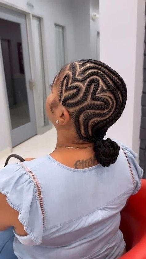 Braided Hairstyles For Black Women Cornrows, Feed In Braids Hairstyles, Braids Hairstyles Pictures, Quick Braided Hairstyles, Protective Hairstyles Braids, Feed In Braid, Pretty Braided Hairstyles, Girls Hairstyles Braids, Dope Hairstyles