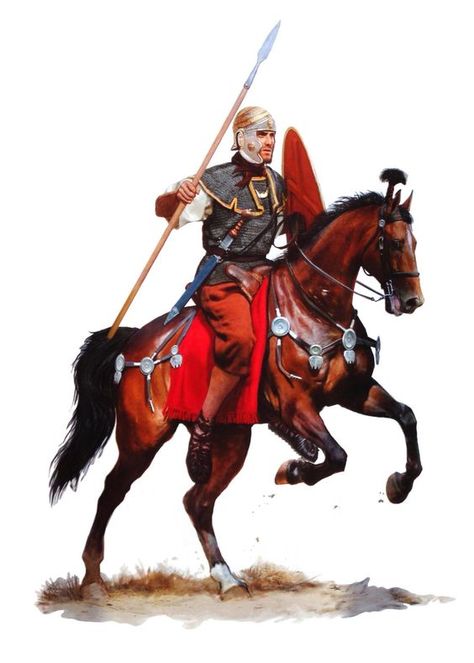 Roman Auxiliary Cavalry, Roman Auxiliary, Roman Cavalry, Roman Centurion, Old Warrior, Roman Army, Historical Warriors, Roman Warriors, Roman Legion