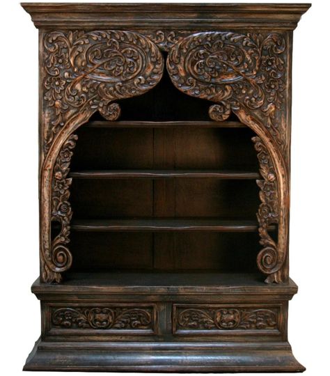 French Country & Shabby Chic Cabinets Ornate Cabinet, Carved Bookcase, French Country Cabinets, Fantasy Curio Cabinet, Gothic Furniture Storage Cabinets, Modern Provincial, Shabby Chic Cabinet, Carved Beds, Cabinets With Glass Doors