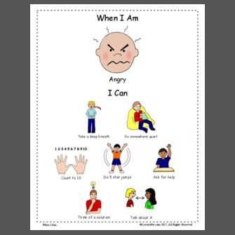 When I Am Angry When I Am Angry, Angry Activities For Preschool, Angry Feelings, Words For Angry, Angry Pictures, Emotions Preschool, Dealing With Anger, Angry Child, I Am Angry