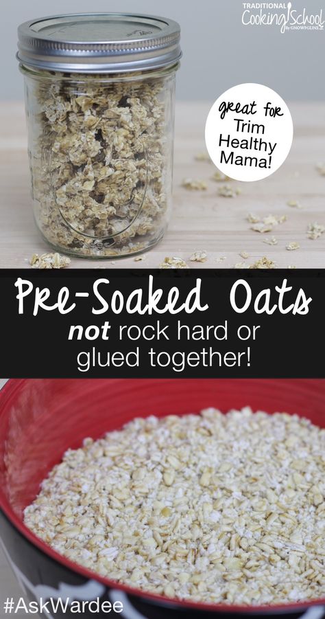 How To Sprout Oats, Soaked Granola, Traditional Eating, Soaking Grains, Soaked Oats, Primal Blueprint Recipes, Weston Price, Recipes Only, Sprouted Grains