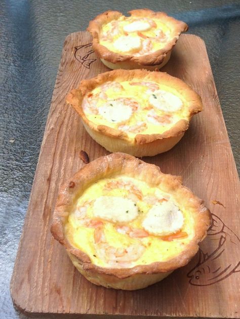 Shrimp Quiche Recipes, Mini Brunch Food, Shrimp Quiche, Frozen Cooked Shrimp, Great Dinner Recipes, Cooked Shrimp, Fresh Shrimp, Quiche Recipes Easy, Recipe For Kids