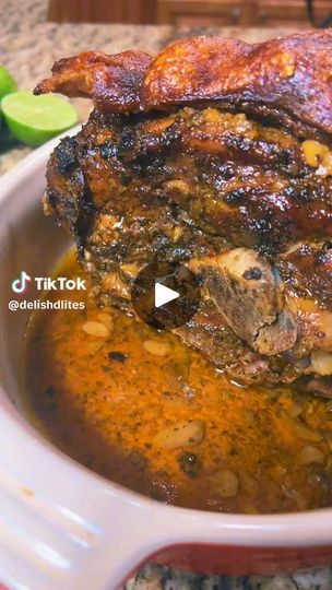 107K views · 3.8K reactions | @delishdlites | Puerto Rican Recipes Pork Butts In The Oven, Pernil Recipe Puerto Rican, Pernil Recipe, Pork Butts, Low Light House Plants, Puerto Rican Dishes, Puerto Rico Food, Boricua Recipes, Spanish Recipes