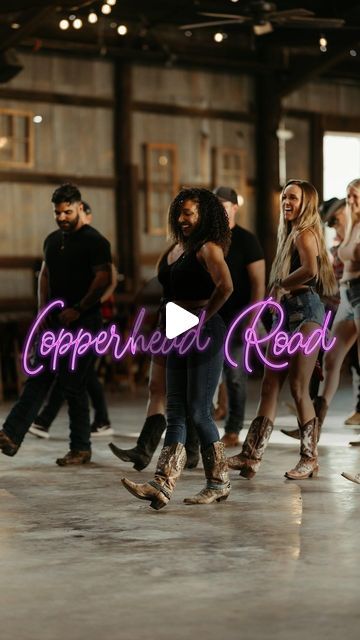 Nashville Dance Fest on Instagram: "🌟 Copperhead Road 🌟 Whether you’re in your living room, or at a bar… this is a signature country line dance anyone can learn! ▪️Difficulty Level - Easy ▪️16 Count ▪️4 Wall We’ll see ya on the dance floor this January 2024 🪩 All Boogie, No Drama, Y’all!!! #nashvilledancefest #ndf2024 #copperheadroad #dancetutorial" Nashville Line Dancing Outfit, Easy Country Line Dances, Outfits For Line Dancing, Country Line Dance Outfit, Country Line Dancing Steps, Cute Line Dancing Outfits, Copperhead Road Line Dance, Western Dancing Outfit, Line Dancing Outfits Women