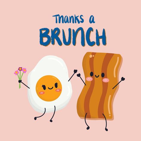 Working on a thank you card for my friend’s wedding ☺️ it was requested to be breakfast theme 🐣🥓 (their fav 😌) #thankyou #puns #pun #brunch Thank You Puns, Breakfast Puns, Breakfast Theme, Breakfast Quotes, Nice Quotes, For My Friend, Work Shirt, Disney Outfits, Work Shirts