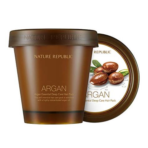 Hair Growth Secrets, Care Pack, Argan Oil Hair, Hair Pack, Nature Republic, Korean Products, Evening Primrose Oil, Damaged Hair Repair, Brittle Hair