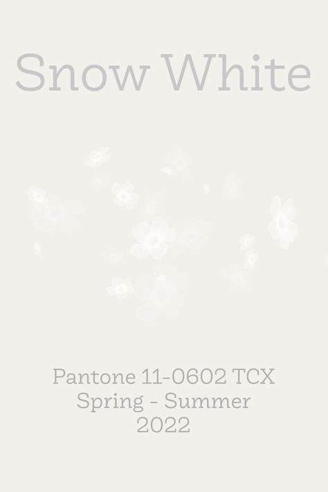 Pantone Snow White Texture Photography, Spring Summer Trends, Pantone Color, Aesthetic Wallpapers, Snow White, Home Decor Decals, White, Color