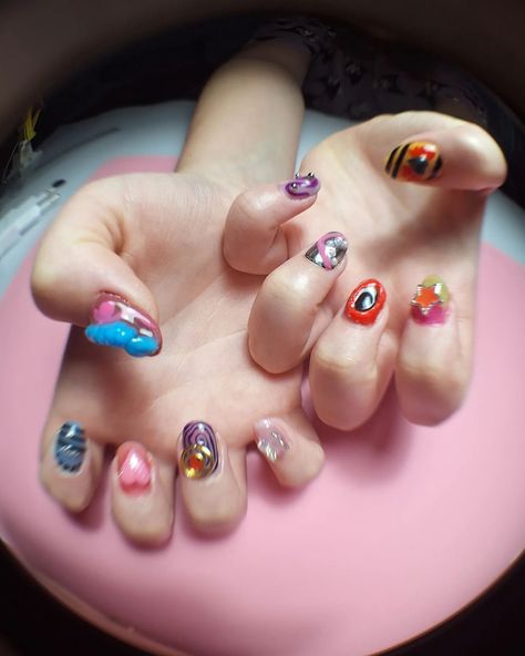 Your nails are not too short for crazy nailart, you just need good inspo pics 😌💖 for @iu._.e . "What are we doing today?" "@xgofficial " "What exactly?" "Yes." Swipe for the inspo pics 💖 Nail Inspo Short, What Are We, Crazy Nails, Inspo Pics, Too Short, Nail Inspo, You Nailed It, Nail Art, Nails