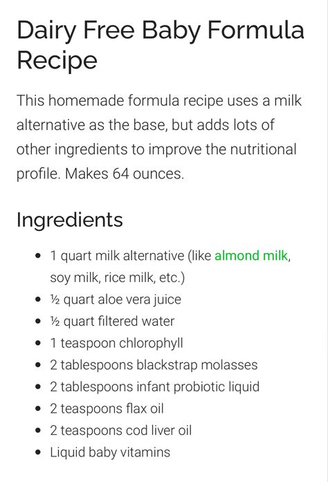 Homemade Baby Formula Powder Recipes, Newborn Formula, Organic Baby Formula, Formula Recipes, Books To Read Before You Die, Baby Vitamins, Random Tips, Ayurvedic Healing, Baby Facts