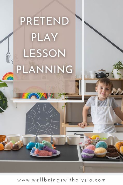 Plan engaging pretend play activities with these simple tips! Learn how to design lessons that support child development while encouraging imagination and creativity. From setting up fun play stations to using everyday items for props, discover easy ideas to make dramatic play a core part of your lesson plans. These ideas will help kids build social skills, language abilities, and problem-solving techniques through hands-on fun. Pretend Play Activities, Pretend Play Ideas, Play Stations, Unstructured Play, Play For Kids, Dramatic Play Area, Early Childhood Learning, Easy Lessons, Calming Activities