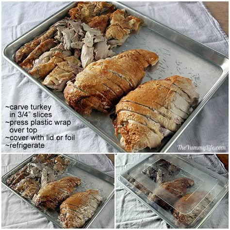 Make Ahead Roast Turkey, Make Ahead Turkey, The Yummy Life, Reheat Turkey, Turkey In Oven, Paleo Turkey, Turkey Prep, Cook Turkey, Holiday Appetizers Recipes