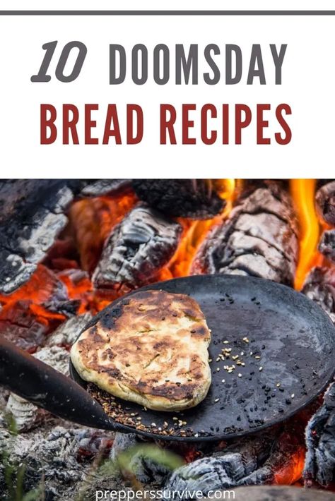 10 Doomsday Bread Recipes - Preppers Survive Campfire Bread Recipe, Campfire Bread, Easy Tamales Recipe, Wilderness Living, Grocery Shelves, Survival Food Storage, Traditional Irish Soda Bread, Yeast Free Breads, Survival Preparedness