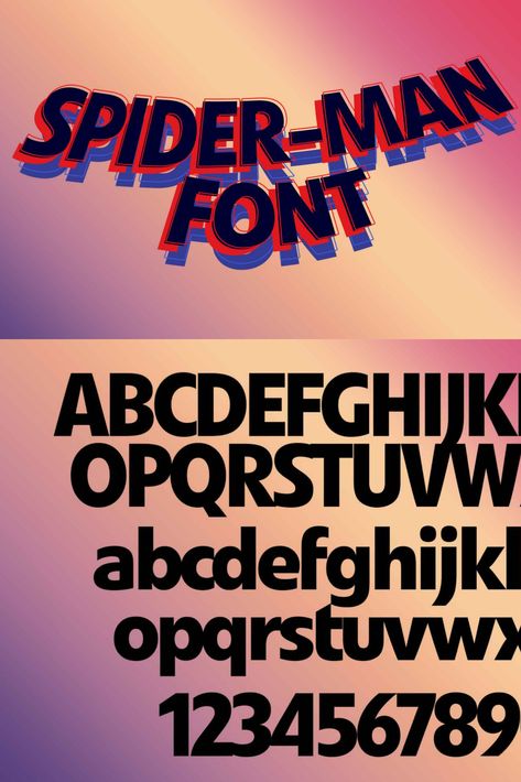 Spider Man Across The Spider Verse Font Free Spiderman Font Letters, Spider-man Font, Spider Man Font, Spider Verse Font, Spiderman Font, Font Wallpaper, Popular Sans Serif Fonts, Bubble Letter Fonts, Personal Investigation